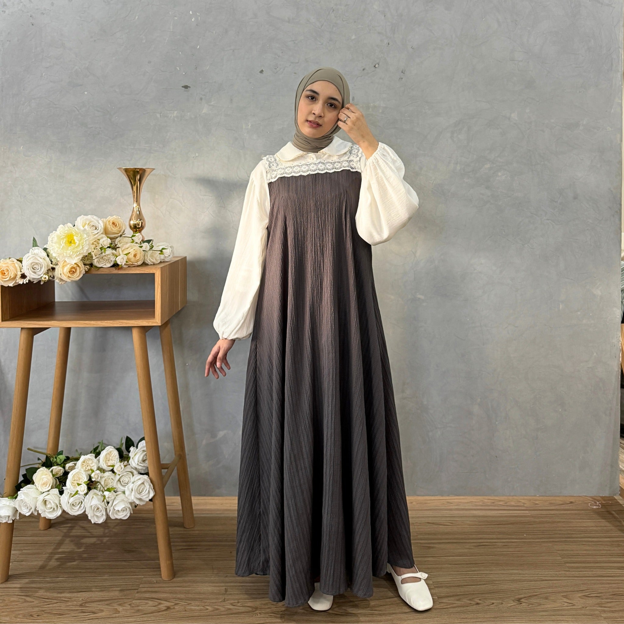 Image of Eclemix Overall Seika | Overall Wanita Tali adjustable